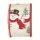 Weihnachts-Schleifenband mit Drahtkante Schneemänner und Tannenbäume 63 mm