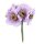 Mini-Blumenpick flieder 6 Blüten 8,5 cm Kleinblumen Bastelblumen