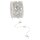 Perlenkette mit Sternchen silber 1,3 cm Perlenband Perlenschnur Sternchengirlande