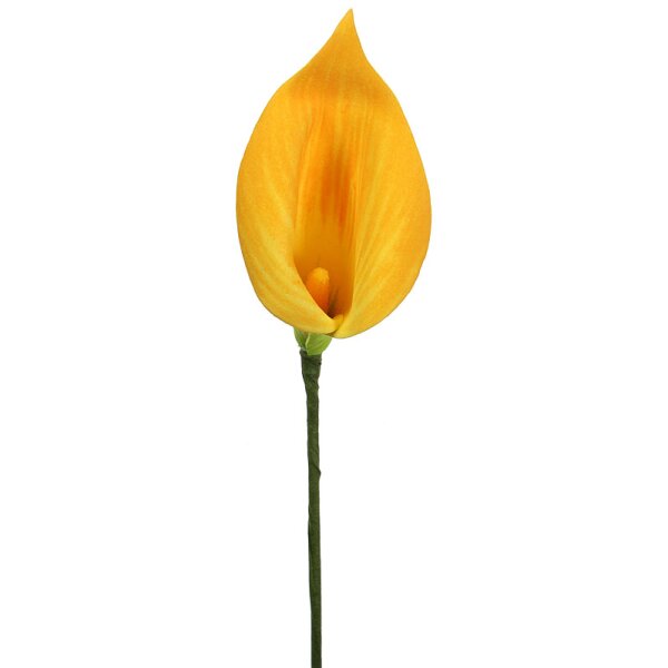 Calla-Blüte gelb-orange 25 cm