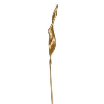 Strelizienblätter gold gfärbt 70-80 cm
