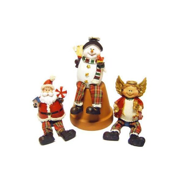 Weihnachtsfiguren mit Schlenkerbeinen Stückpreis