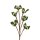 Großer Ilexzweig mit weissen Ilex-Beeren 60 cm künstliche Stechpalmen-Zweige