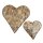 Herz aus Birkenrinde zum Hängen 15 cm