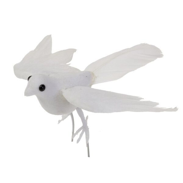 Hochzeitstaube fliegend 8 cm Mini-Tauben für die Hochzeit