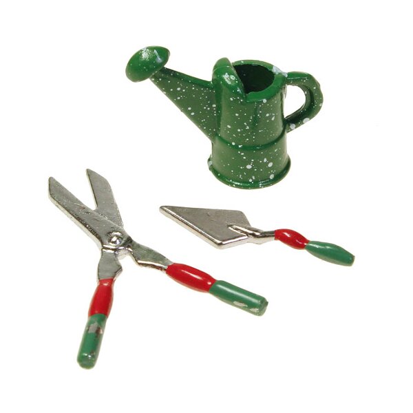 Mini-Gartenwerkzeuge 3teiliges Set 2,5-4 cm