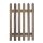 Mini Gartentor Verwittertes Holz Holztor 7,5 x 5,5 cm