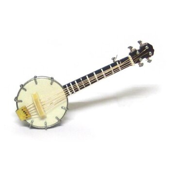 Miniatur-Banjo 7 cm Premium Mini-Banjo