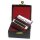 Deko-Akkordeon rot im Geschenkkoffer 7 cm Mini-Akkordeon
