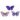 Deko-Schmetterlinge am Draht 8,5 cm 3er-Set in unterschiedlichen Farbsortierungen verfügbar